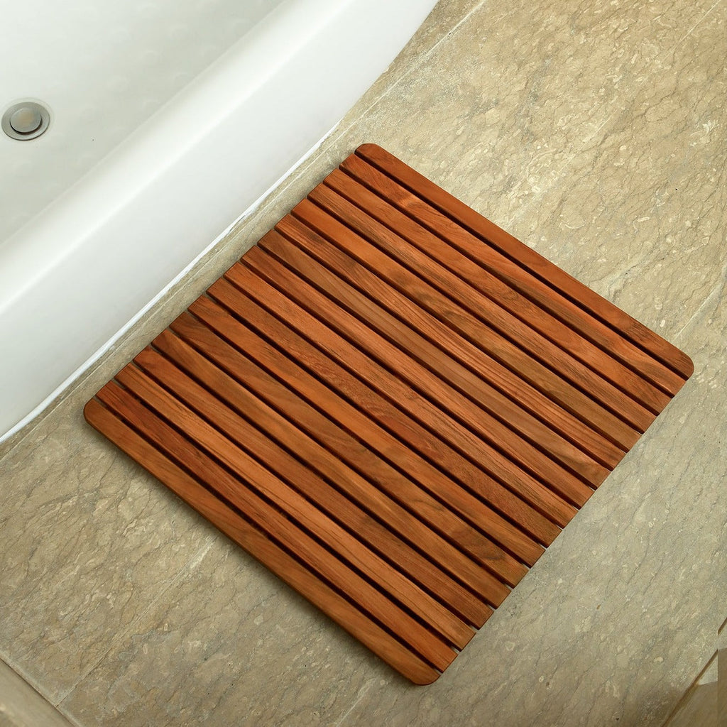 Yukon Teak Shower and Bathmat 24" x 24"